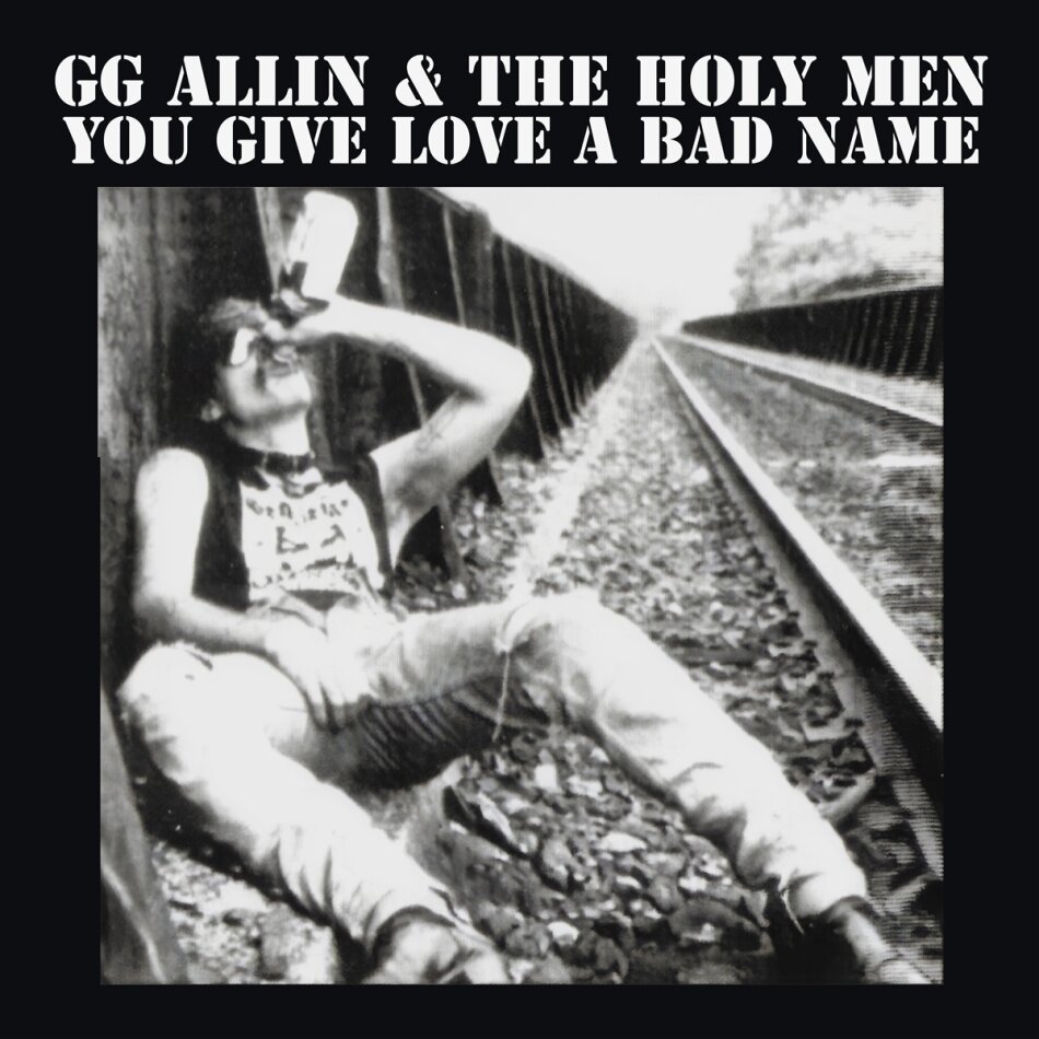 G.G. Allin - You Give Love A Bad Name 2025 Reissue, Blood Moon Variant Vinyl, LP
