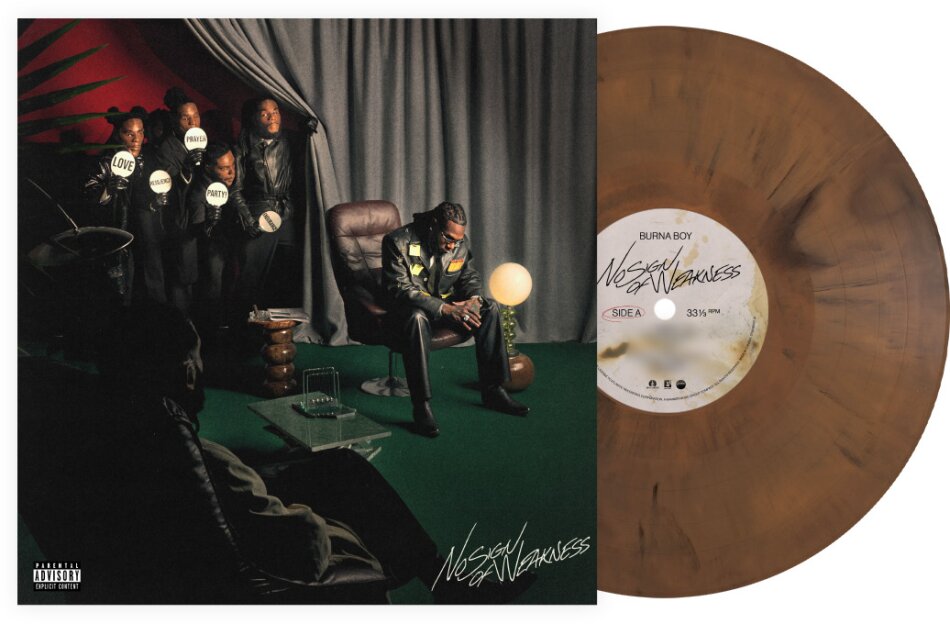 Burna Boy - No Sign Of Weakness Midnight Brown Vinyl, LP