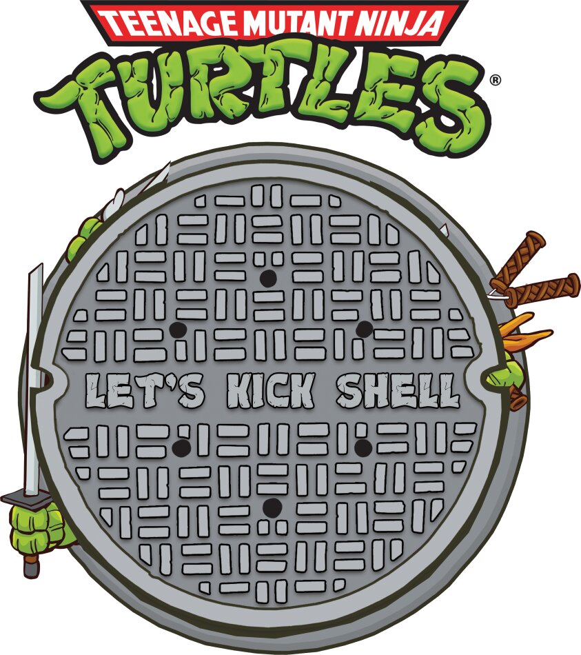 Teenage Mutant Ninja Turtles & Steve Jablonsky - Let's Kick Shell! Turtle Shell Colored Vinyl, 12" Maxi