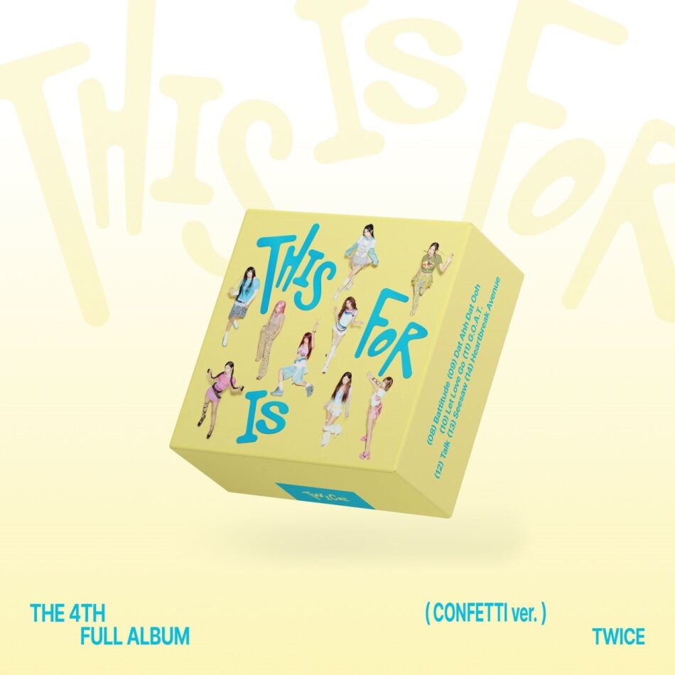Twice (K-Pop) - This Is For Confetti Version
