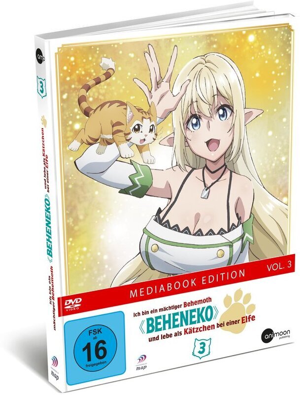 Beheneko Ich bin ein mächtiger Behemoth und lebe als Kätzchen bei einer Elfe - Vol. 3 Limited Edition, Mediabook, Uncut