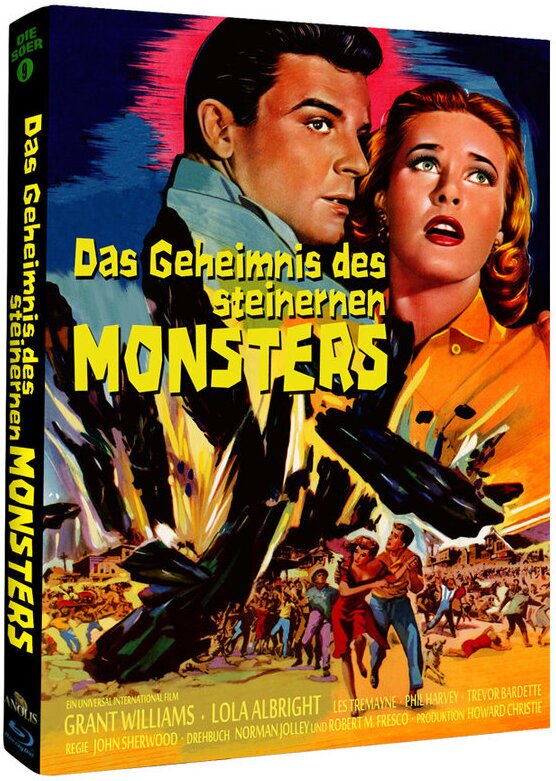 Das Geheimnis des steinernen Monsters (1957) Cover B, Phantastische Filmklassiker, Limited Edition, Mediabook