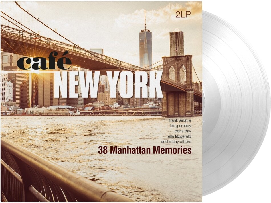 Cafe New York: 38 Manhattan Memories Limited Edition, Transparent Vinyl, 2 LPs