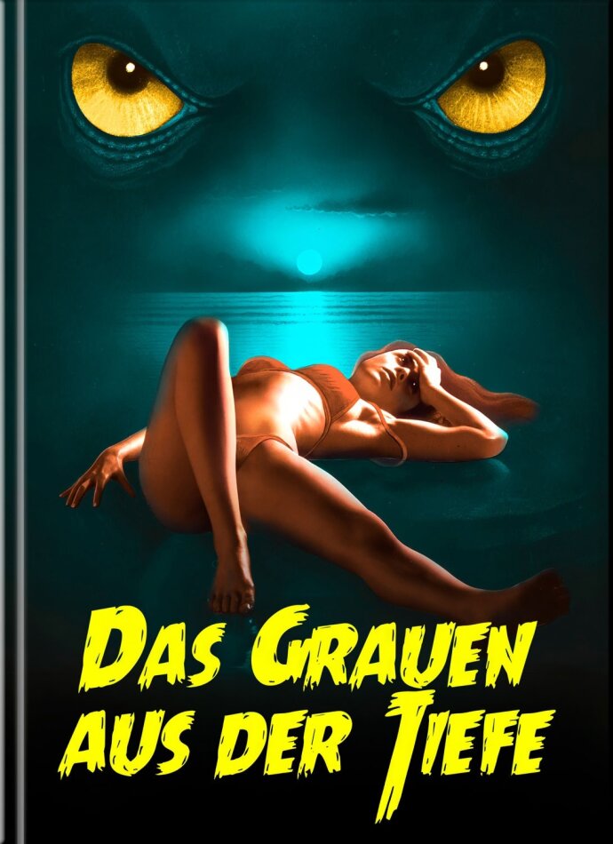 Das Grauen aus der Tiefe (1980) Cover B, Limited Edition, Mediabook, Blu-ray + DVD