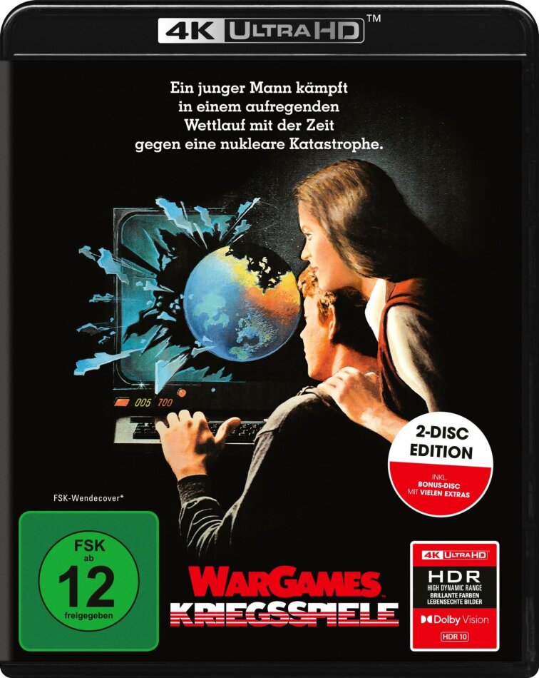 WarGames - Kriegsspiele (1983) 4K Ultra HD + Blu-ray