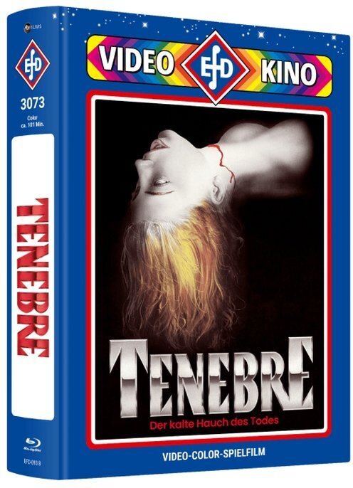 Tenebre (1982) Cover B, Limited Edition, Mediabook, Blu-ray + DVD