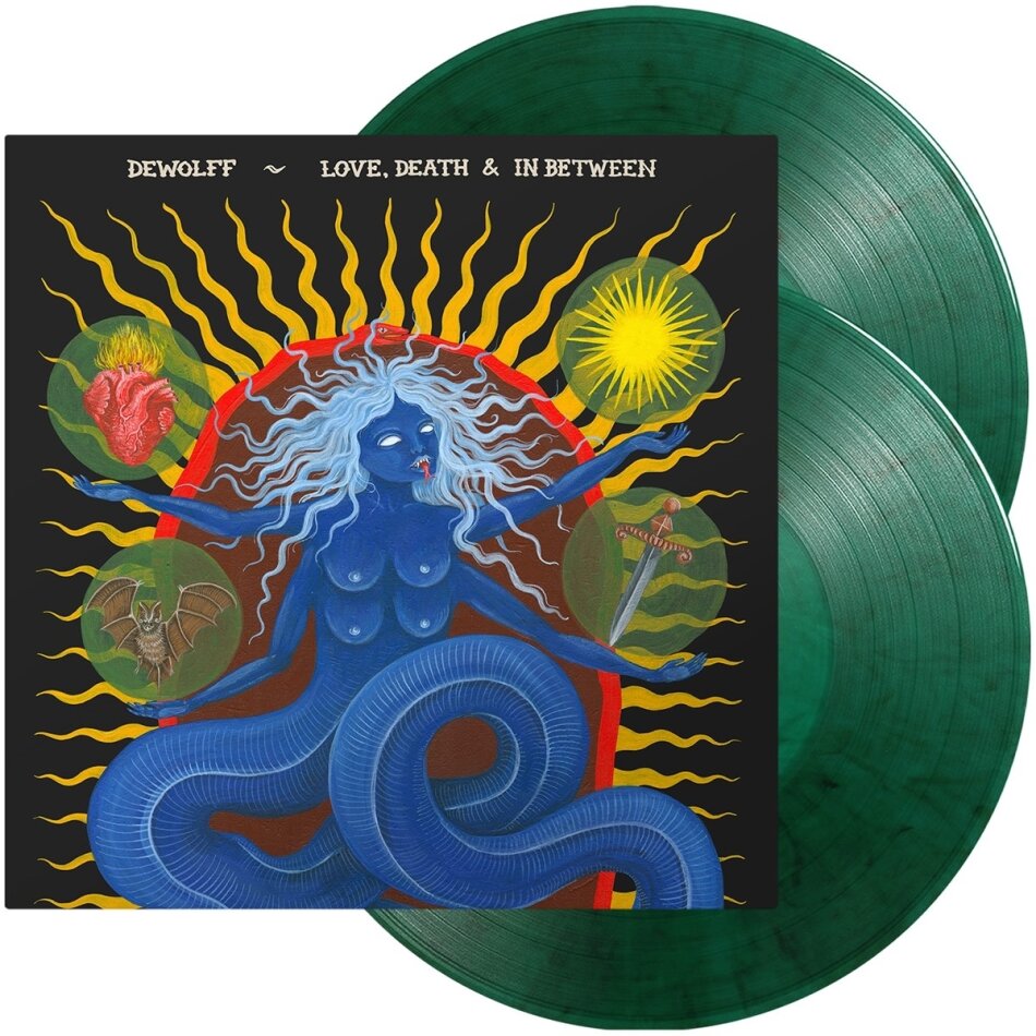 DeWolff - Love,Death & In Between Green Marble Vinyl, 2 LPs