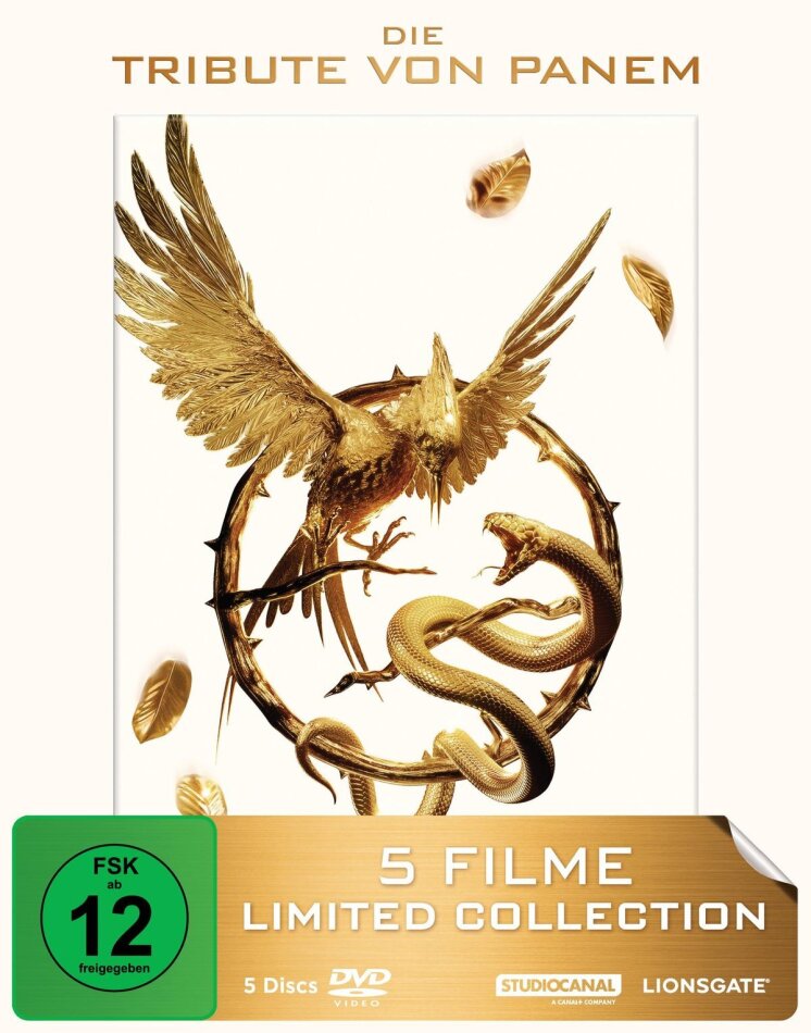 Die Tribute von Panem - 5 Filme Collection Limited Edition, 5 DVDs