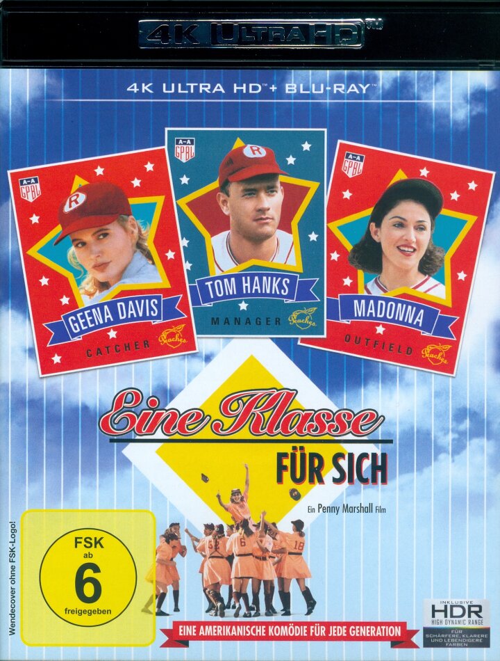 Eine Klasse für sich (1992) 4K Ultra HD + Blu-ray