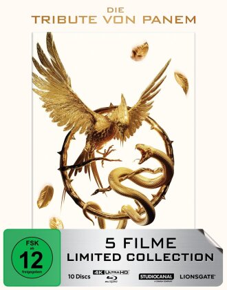 Die Tribute von Panem - 5 Filme Collection (Limited Edition, 5 4K Ultra HDs + 5 Blu-rays)