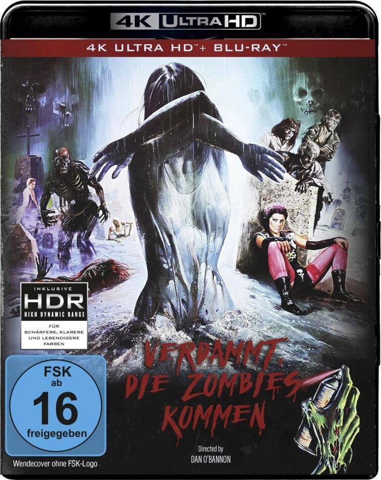 Verdammt, die Zombies kommen (1985) 4K Ultra HD + Blu-ray