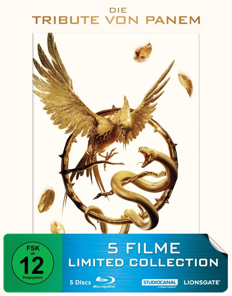 Die Tribute von Panem - 5 Filme Collection Limited Edition, 5 Blu-rays