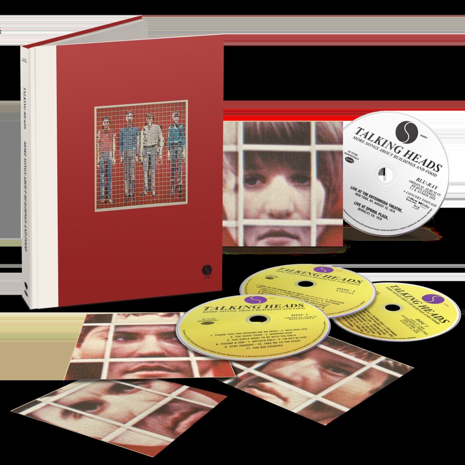 Talking Heads - More Songs About Buildings And Food 2025 Reissue, Super Deluxe Edition, Rhino, 3 CDs + Blu-ray
