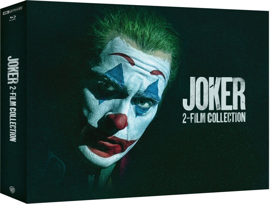 Joker (2019) / Joker: Folie à Deux (2024) - 2-Film Collection Boxset, Limited Special Edition, Steelbook, 2 4K Ultra HDs + 2 Blu-rays