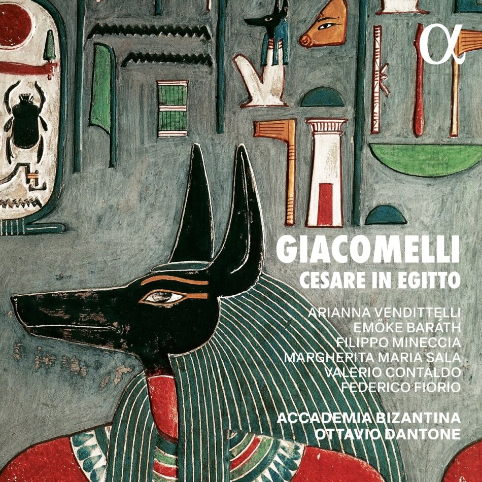 Geminiano Giacomelli (1692-1740), Ottavio Dantone, Arianna Vendittelli, Emöke Baráth & Accademia Bizantina - Cesare In Egitto 3 CD