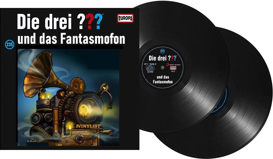 Die Drei ??? - Folge 235: und das Fantasmofon 2 LPs