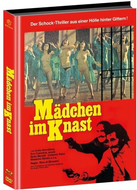Mädchen im Knast (1973) Cover A, Wattiert, Limited Edition, Mediabook, Blu-ray + DVD