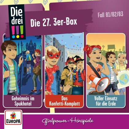 Die Drei !!! - 27./3er Box - Folgen 81-83 (3 CDs)