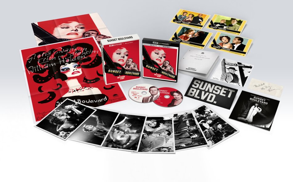 Viale del tramonto (1950) s/w, 75th Anniversary Collector's Edition, Limited Edition, 4K Ultra HD + Blu-ray