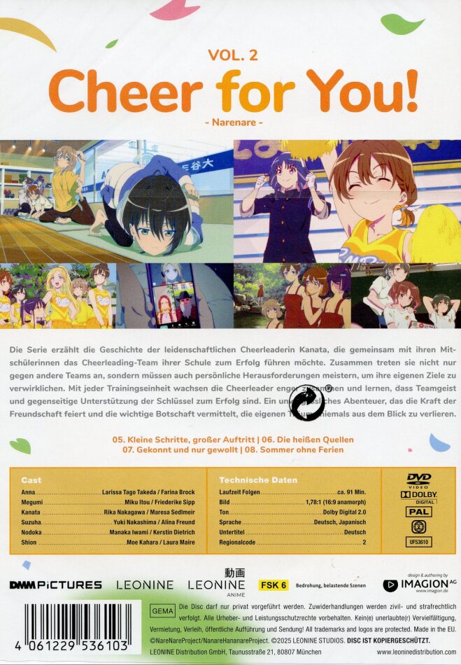 Cheer for You! - Narenare - - Staffel 1 - Vol. 2