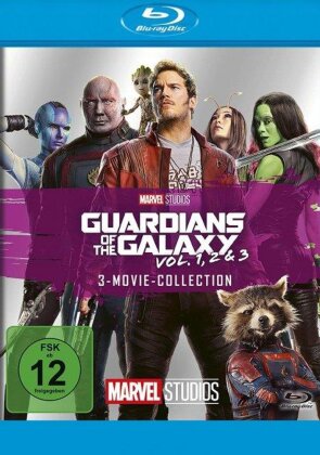 Guardians of the Galaxy Vol. 1, 2 & 3 - 3-Movie-Collection (3 Blu-rays)
