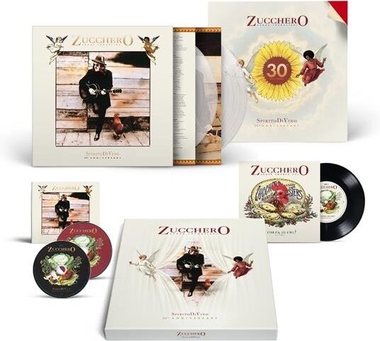Zucchero - Spirito Divino 2025 Reissue, 30th Anniversary Edition, 2 LPs + 2 CDs