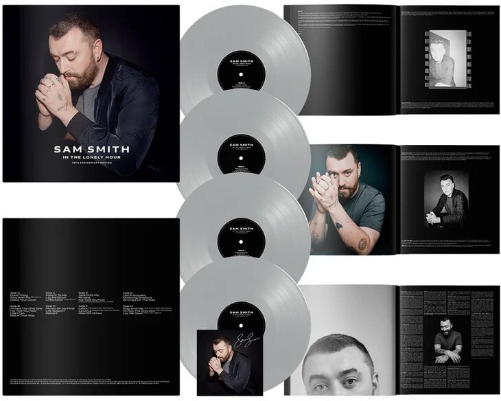 Sam Smith - In The Lonely Hour 2024 Reissue, Capitol, 10th Anniversary Edition, Limited Edition, Grey Vinyl, 4 LPs