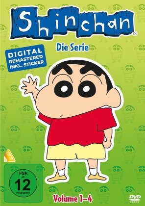 Shin Chan - Die Serie - Vol. 1-4 (Remastered, 4 DVDs)
