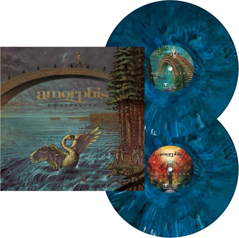 Amorphis - Borderland Édition Limitée, "War Band" Marbled Vinyl, 2 LP