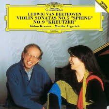 Ludwig van Beethoven (1770-1827), Gidon Kremer & Martha Argerich - Violin Sonatas No. 5 "Spring" & No. 9 "Kreutzer" (Japan Edition)