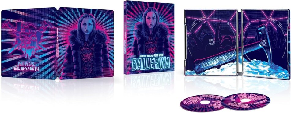 Ballerina: From the World of John Wick (2025) Limited Edition, Steelbook, 4K Ultra HD + Blu-ray