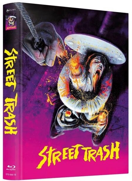 Street Trash (1987) Cover B, Limited Edition, Mediabook, Blu-ray + DVD
