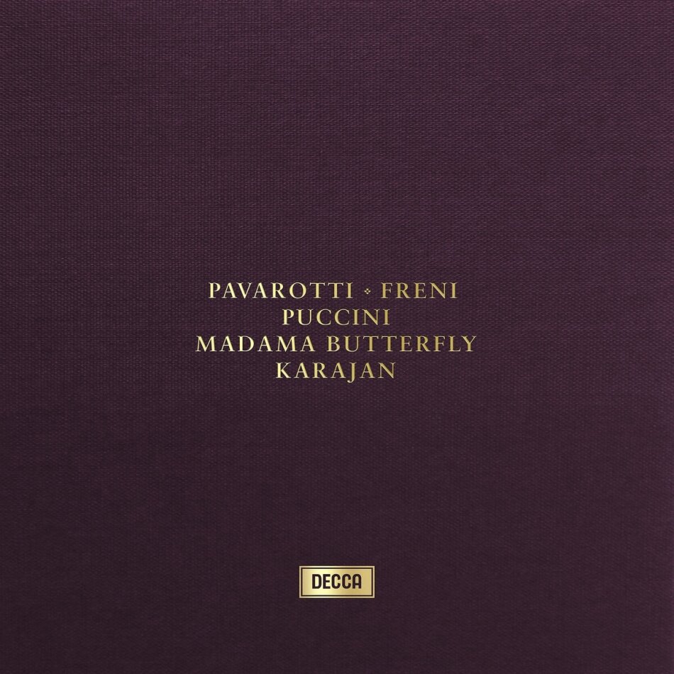 Luciano Pavarotti, Mirella Freni, Wiener Philharmoniker & Herbert von Karajan - Madame Butterfly 2 Hybrid SACDs