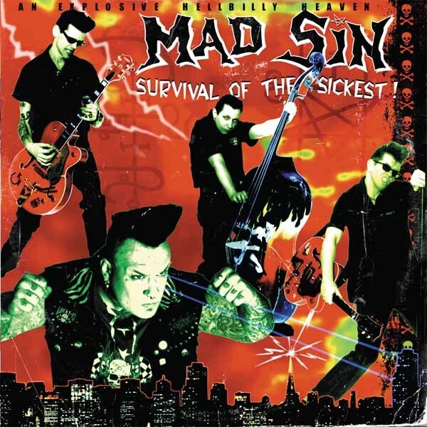 Mad Sin - Survival Of The Sickest! 2025 Reissue, Orange/Yellow Swirl Vinyl, LP
