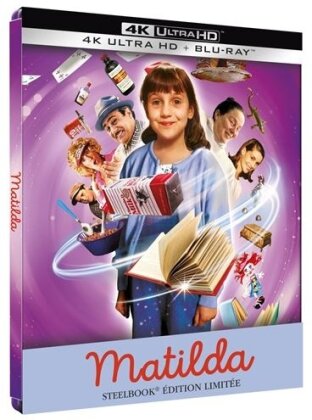 Matilda (1996) (&Eacute;dition Limit&eacute;e, Steelbook, 4K Ultra HD + Blu-ray)