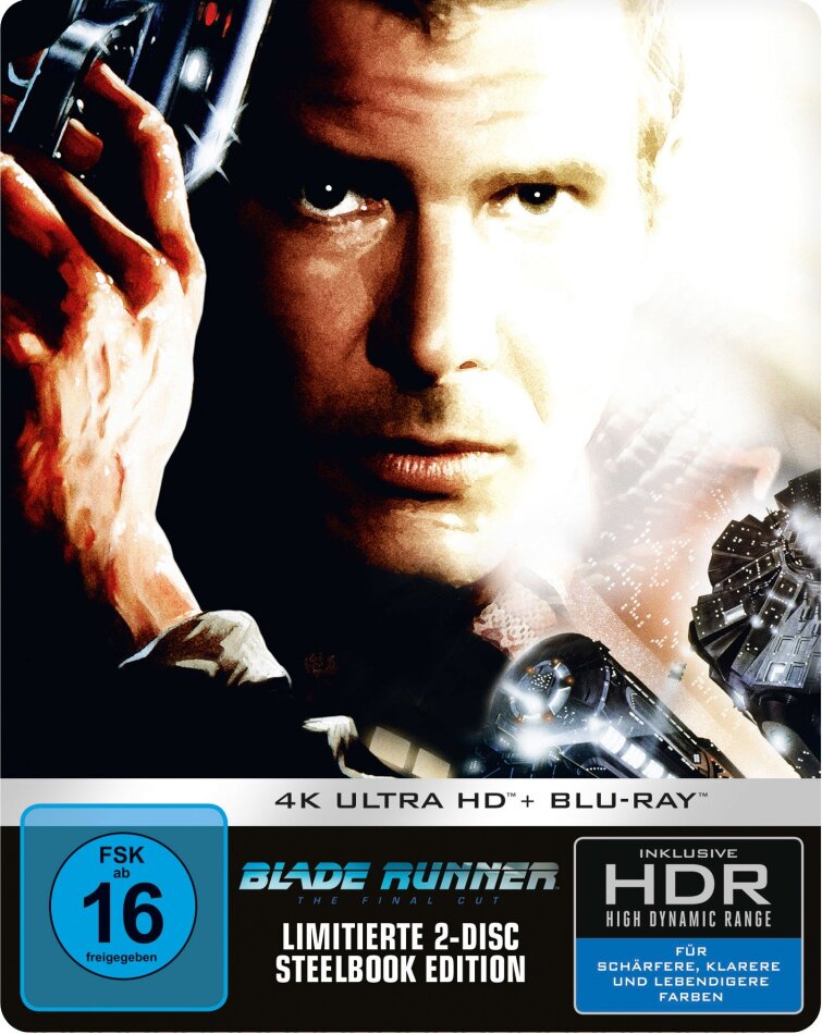 Blade Runner - The Final Cut (1982) Limited Edition, Steelbook, 4K Ultra HD + Blu-ray