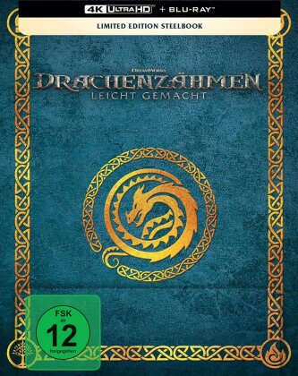 Drachenz&auml;hmen leicht gemacht (2025) (Limited Edition, Steelbook, 4K Ultra HD + Blu-ray)