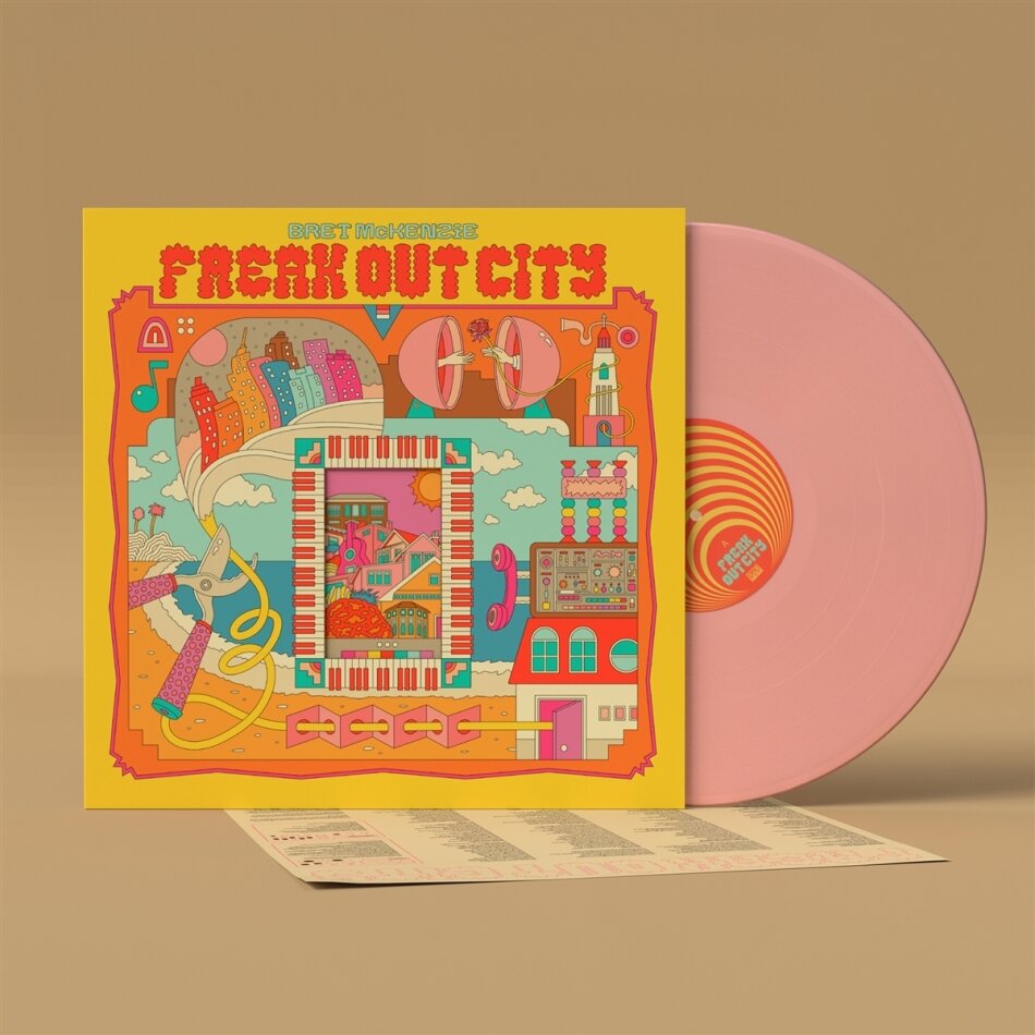 Bret McKenzie - Freak Out City Light Rose Vinyl, LP