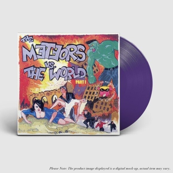 The Meteors - The Meteors Vs. The World Part I Limited Edition, Purple Vinyl, LP