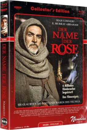 Der Name der Rose (1986) (Cover C, Limited Collector's Edition, Mediabook, 4K Ultra HD + Blu-ray)