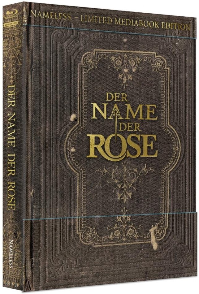 Der Name der Rose (1986) Cover F, Wattiert, Limited Edition, Mediabook, 4K Ultra HD + Blu-ray
