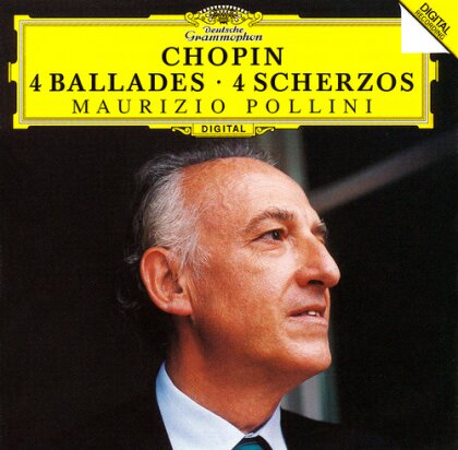 Fr&eacute;d&eacute;ric Chopin (1810-1849) & Maurizio Pollini - 4 Ballades - 4 Scherzos (Japan Edition, 2025 Reissue)