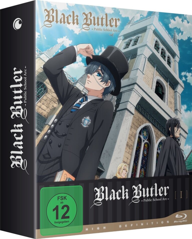Black Butler: Public School Arc - Staffel 4 - Vol. 1 + Sammelschuber