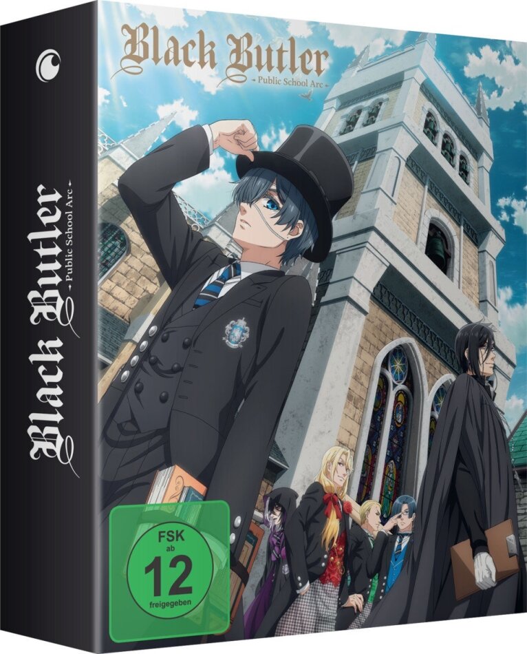 Black Butler: Public School Arc - Staffel 4 - Vol. 1 + Sammelschuber