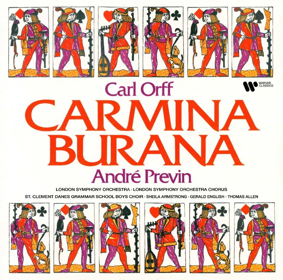 S. Armstrong, T. Allen, G. English, A. Previn, … - Carmina Burana 2 LPs
