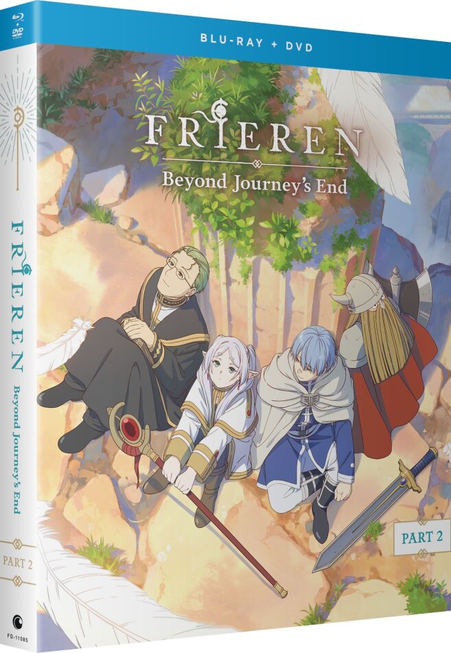 Frieren: Beyond Journey's End - Season 1 - Part 2 2 Blu-rays + 2 DVDs