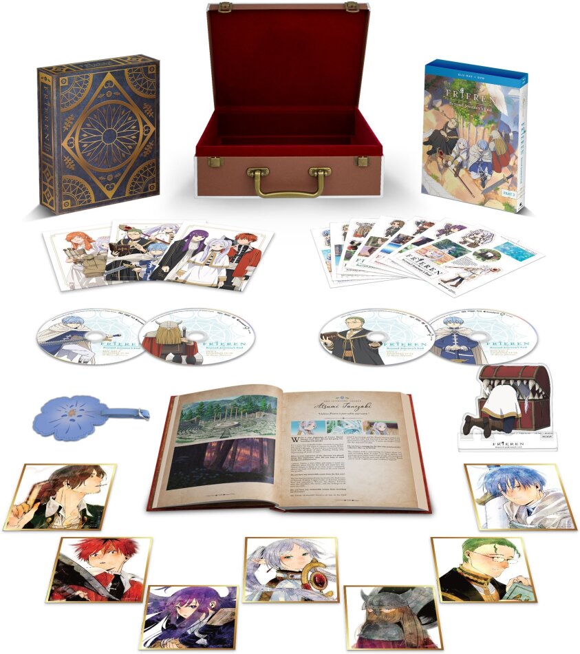 Frieren: Beyond Journey's End - Season 1 - Part 2 Limited Edition, 2 Blu-rays + 2 DVDs