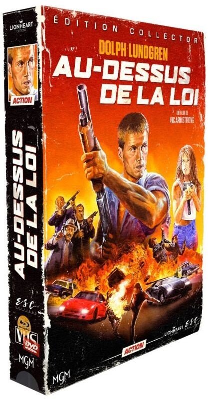 Au dessus de la loi (1993) VHS Box, + Goodies, Édition Collector Limitée, Blu-ray + DVD