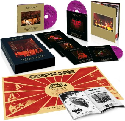 Deep Purple - Made In Japan (2025 Reissue, Steven Wilson Mix, Universal, Deluxe Edition, 5 CDs + Blu-ray)