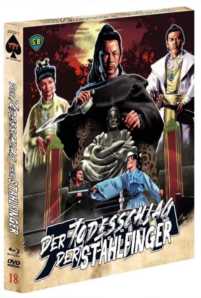 Der Todesschlag der Stahlfinger (1976) Full Sleeve Scanavo-Box, + Bierfilz, Limited Collector's Edition, Blu-ray + DVD